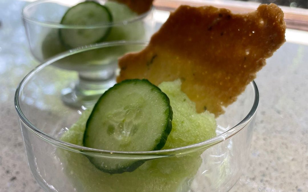 Gin & tonic sorbet