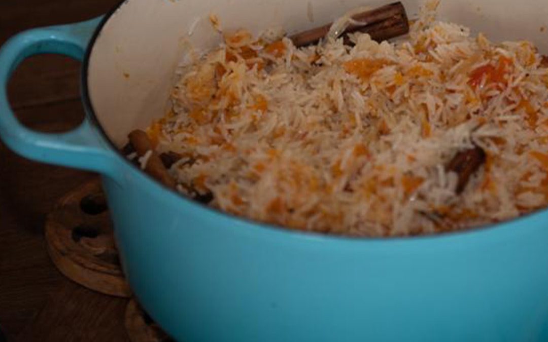 Jerusalem-spiced rice