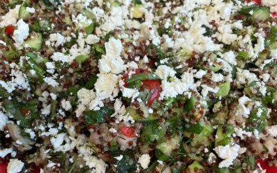 Herby quinoa salad