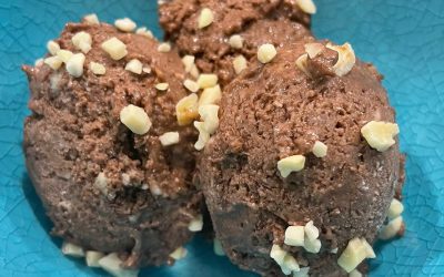 Creamy dreamy vegan chocolate ice cream